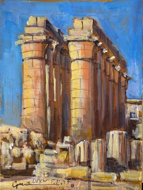 el2502-017-luxor-temple-18x24cm-acrylic-on-canvas-by-artist-gennadiy-ivanov