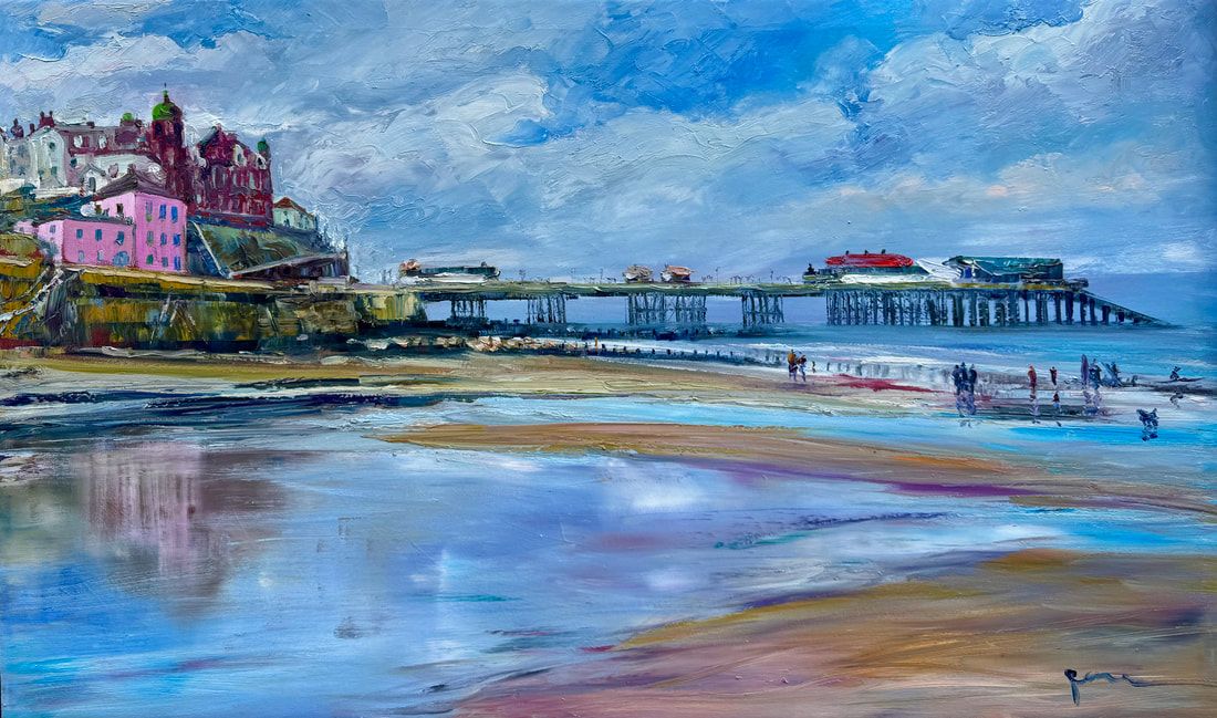 nf2501-08-2-cromer-pier-62x104cm-oil-on-canvas-by-artist-gennadiy-ivanov-ns