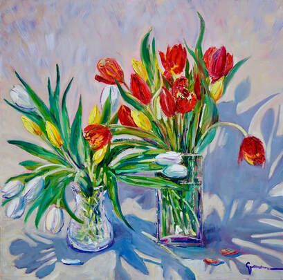 ff2404-051-fresh-spring-tulips-80x80cm-oil-on-canvas-by-artist-gennadiy-iva