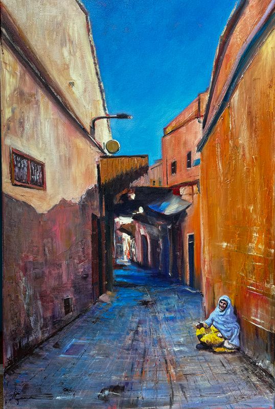 mr2403-43-the-begger-women-marrocan-diary-30x20-22-oil-on-canvas-by-artist-