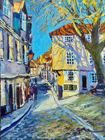 nc2503-027-elm-hill-spring-norwich-61x46cm-oil-on-canvas-by-artist-gennadiy
