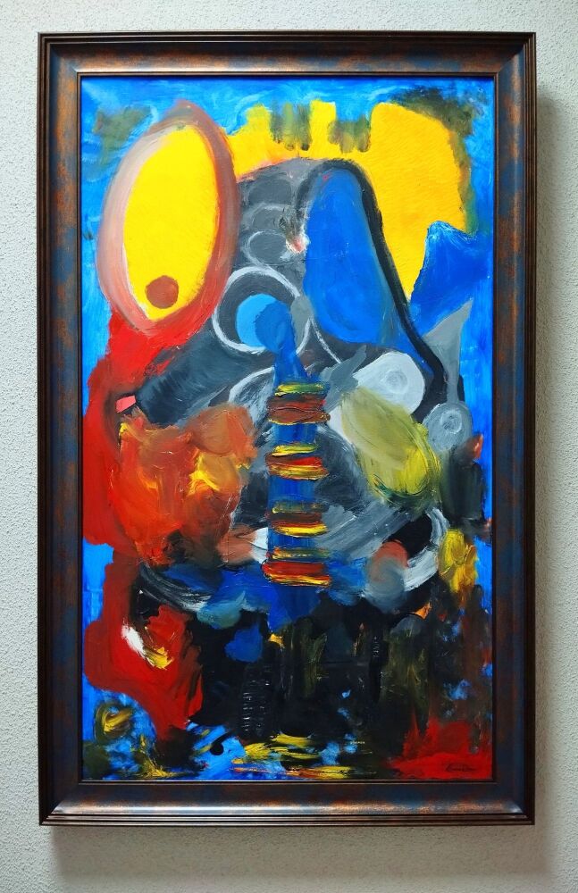 01- Antonio Alba Dias - El Pastor en luna Llena, sobre el Valle de los muer