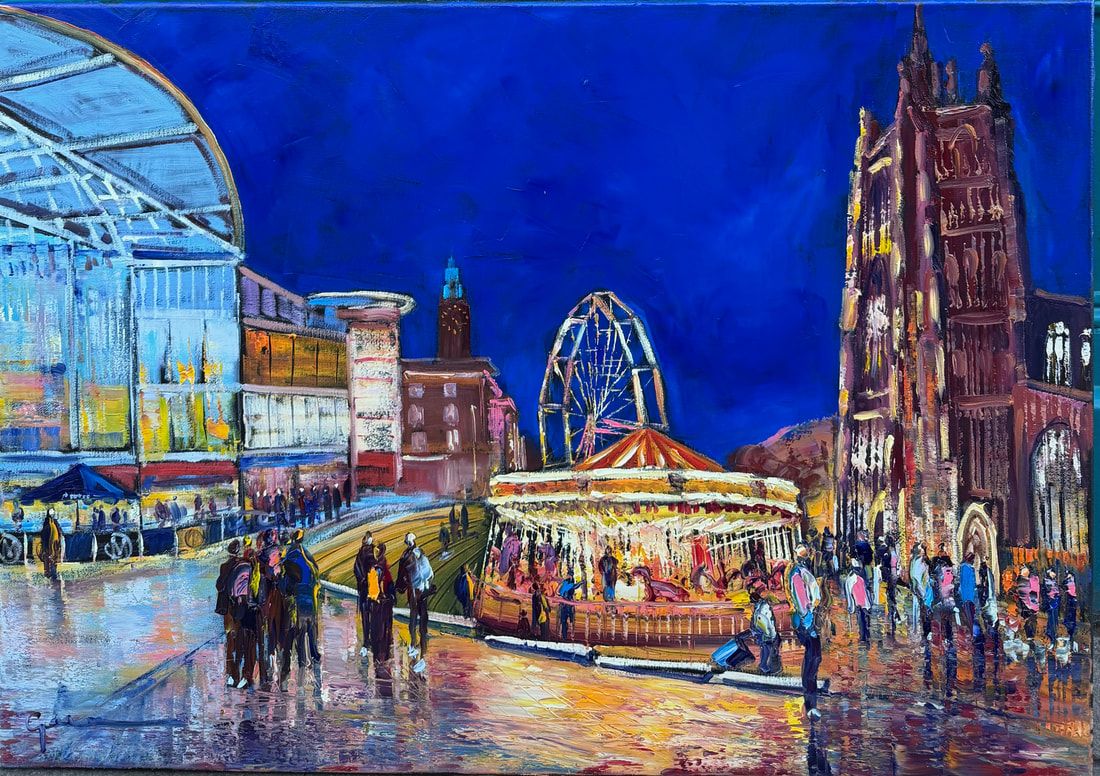 nc0126-03-the-last-christmas-in-norwich-carousel-oil-on-canvas-60x90cm-by-a