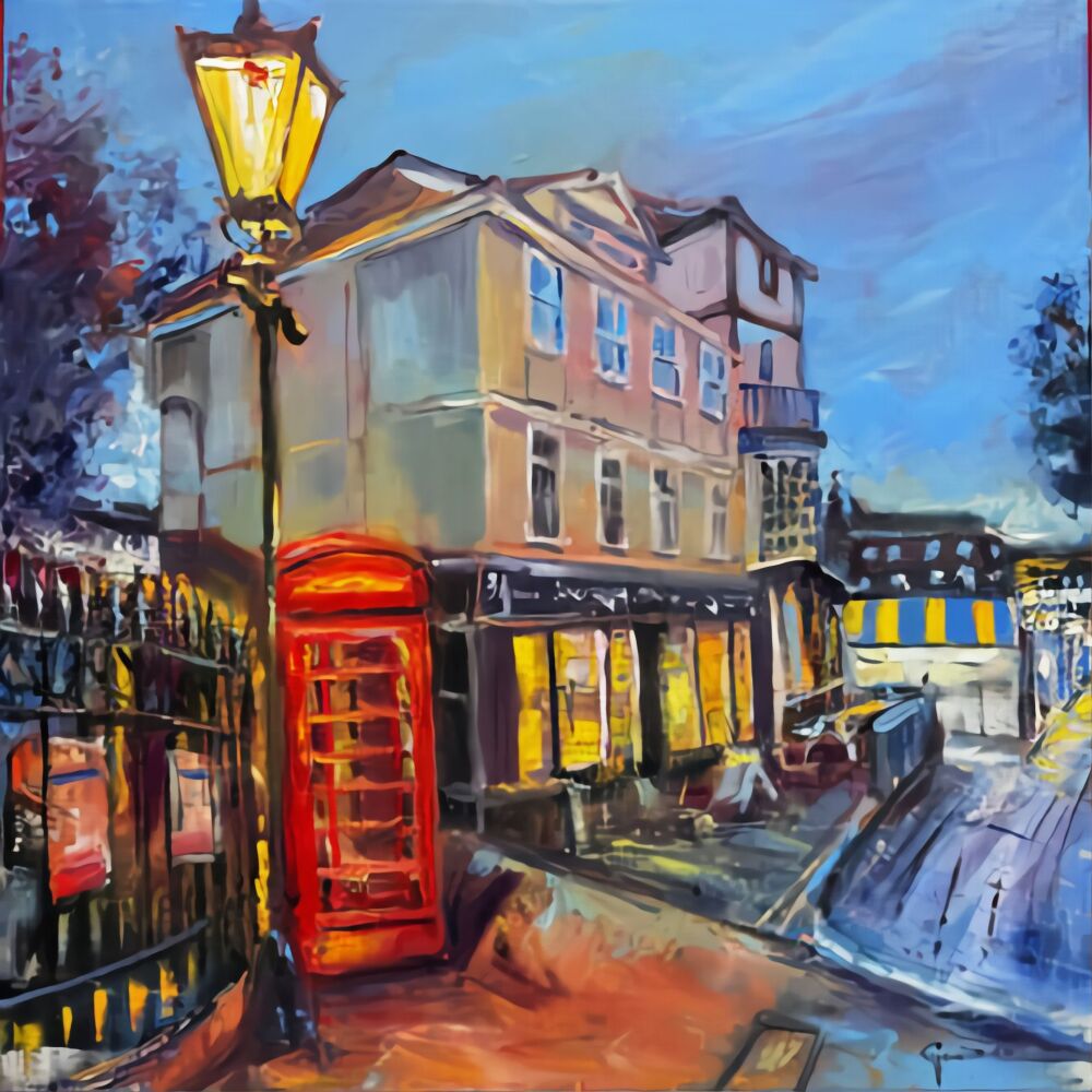 nc0126-17-norwich-nights-series-the-red-box-by-the-norwich-market-oil-on-ca