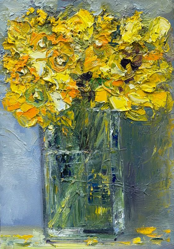 fl0126-16-spring-daffodils-oil-on-canvas-42x30cm-by-artist-gennadiy-ivanov-