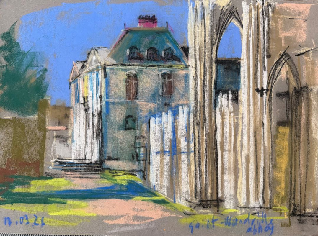 fn0326-39-saint-wandrills-abbey-pastel-on-paper-25x35cm-by-artist-gennadiy- fn0326-39-saint-wandrills-abbey-pastel-on-paper-25x35cm-by-artist-gennadiy-