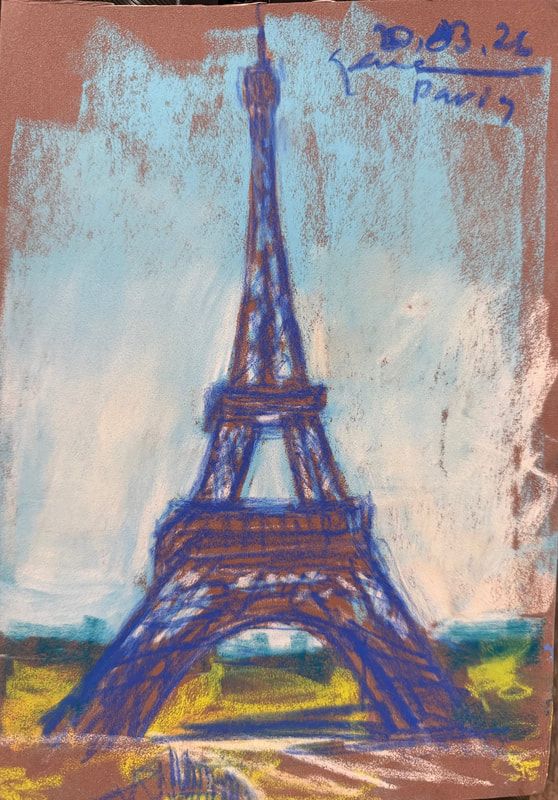 fn0326-40-effel-tower-paris-pastel-on-paper-30x24cm-by-artist-gennadiy-ivan