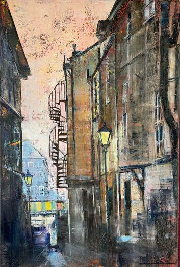 nc0426-45-norwich-dawn-series-weavers-lane-norwich-oil-on-canvas-92x61cm-by nc0426-45-norwich-dawn-series-weavers-lane-norwich-oil-on-canvas-92x61cm-by