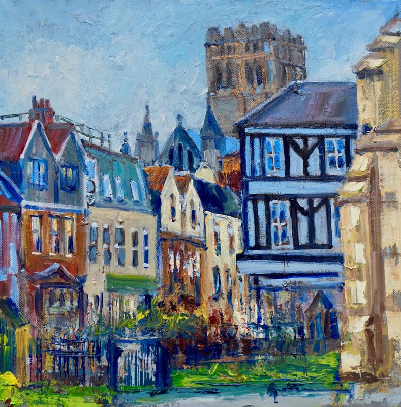 nc0426-47-view-to-norwich-catholic-cathedral-from-st-giles-church-oil-on-ca nc0426-47-view-to-norwich-catholic-cathedral-from-st-giles-church-oil-on-ca
