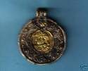 Silver and Gold Saxon portrait pendant
