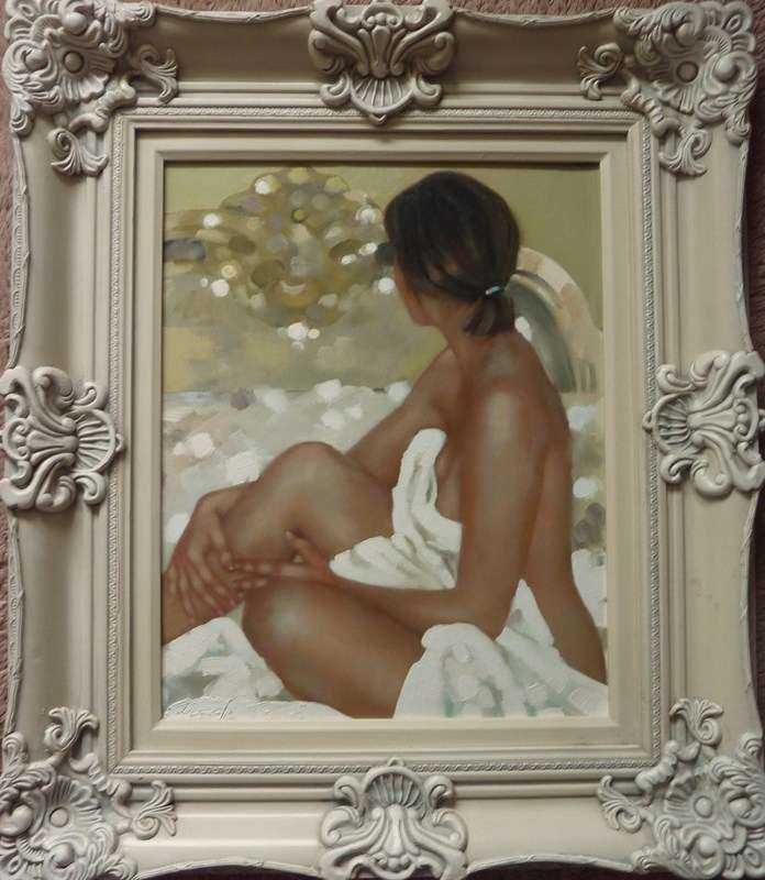 Study of nude(framed).
