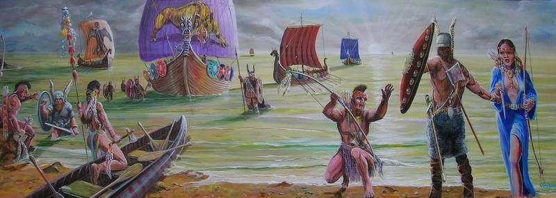 vinland - viking america sunsetting 3