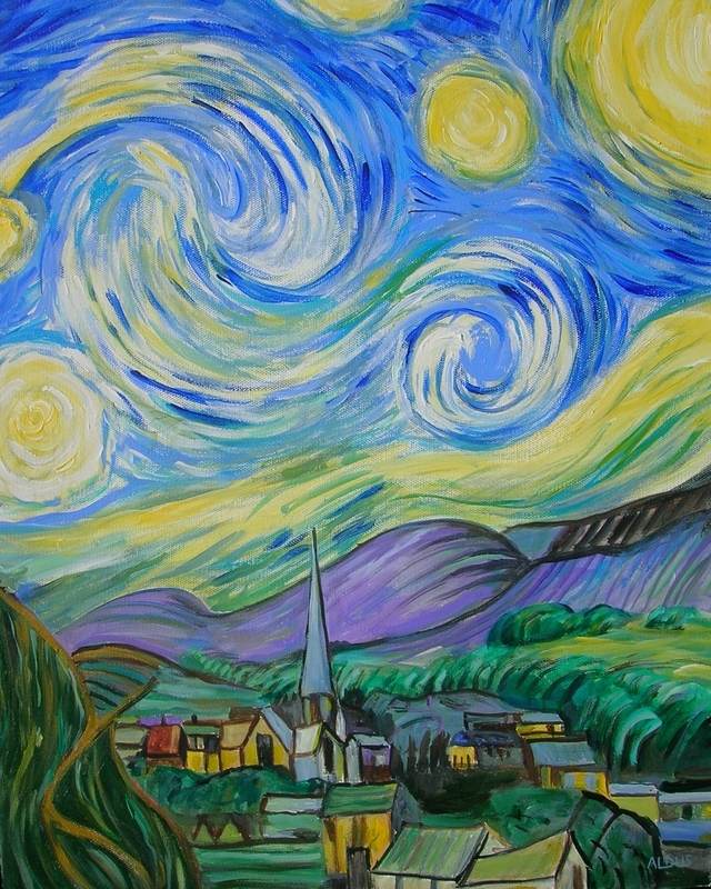 van gogh starry night