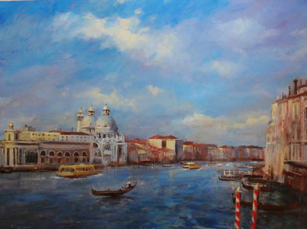 towards the salute