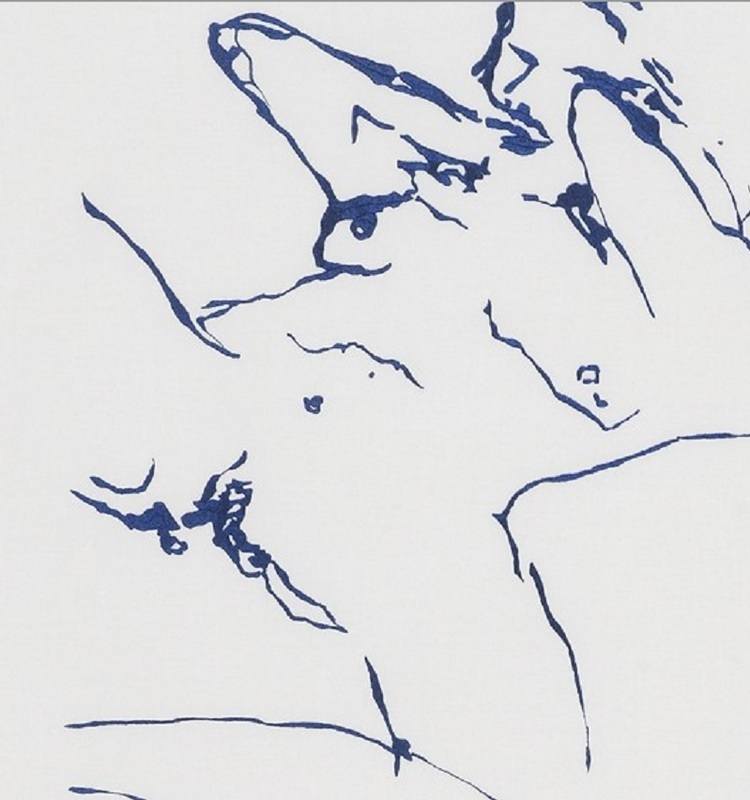 TRACEY EMIN The beginning of me close up