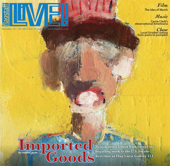 Front Cover of Flagstaff LIVE - Simon Kirk US exhibition