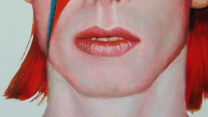 BOWIE CLOSE UP FIVVVVEEEE GO GO