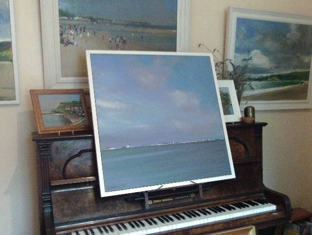 The Humber from Hull Framed