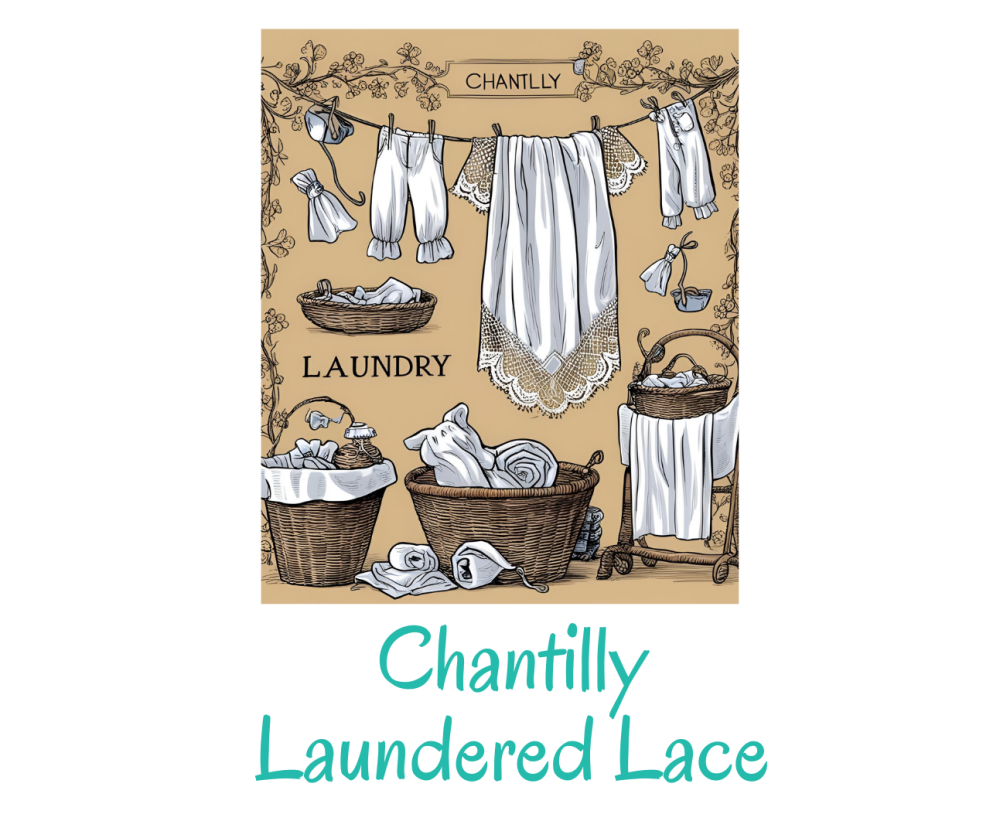 Chantilly Laundered Lace