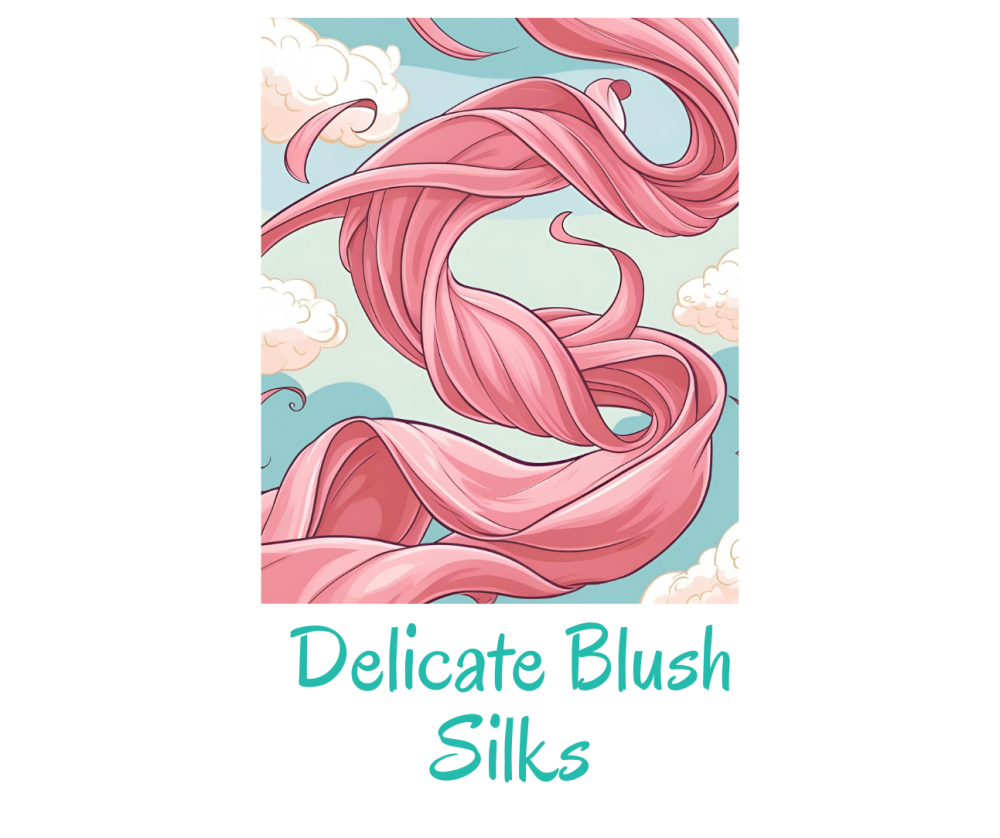 Delicate Blush Silks