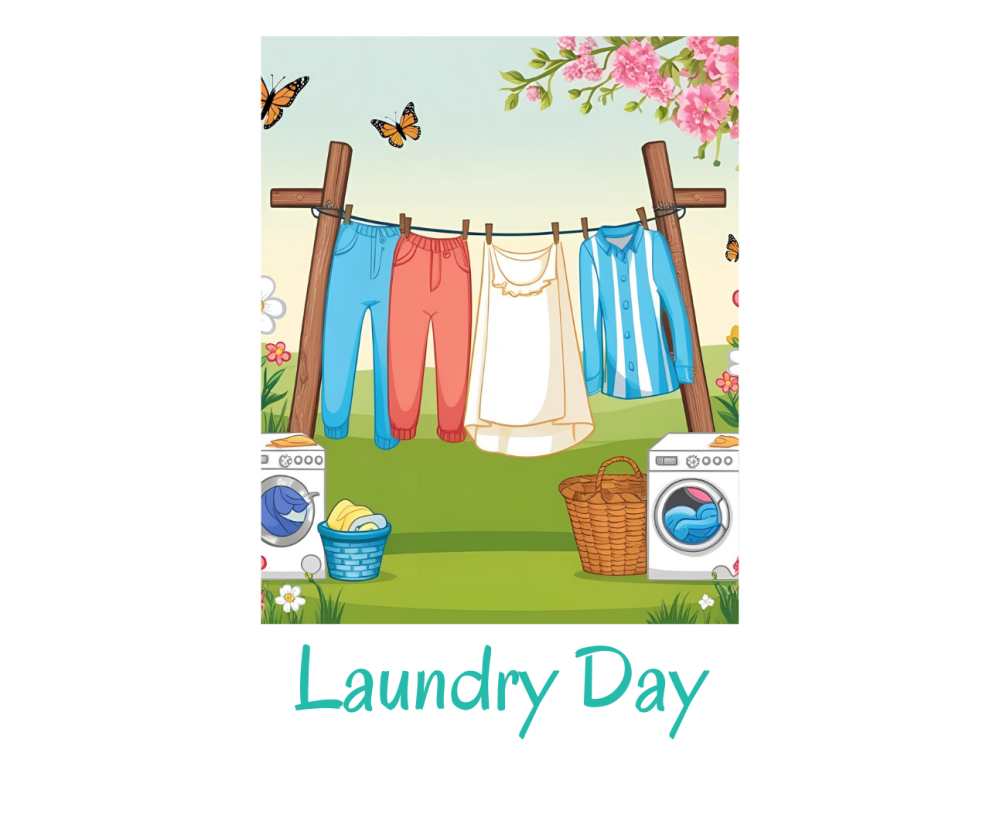 Laundry Day aGAIN !