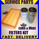 Ford S-Max 2.0 TDCi Air Filter Oil Filter Pollen Filter Service Kit 2006-2010