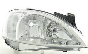 Vauxhall Corsa Headlight Unit Driver's Side Headlamp Unit 2001-2003
