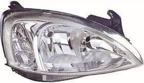 Vauxhall Combo Headlight Unit Driver's Side Headlamp Unit 2003-2011