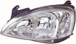 Vauxhall Combo Headlight Unit Passenger's Side Headlamp Unit 2003-2011