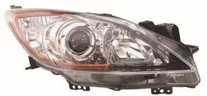 Mazda 3 Headlight Unit Driver's Side Headlamp Unit 2009-2012