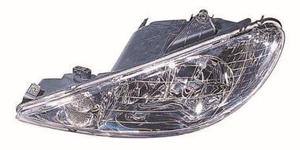 Peugeot 206 Headlight Unit Passenger's Side Headlamp Unit 2003-2009