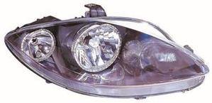 Seat Toledo Headlight Unit Driver's Side Headlamp Unit 2005-2007