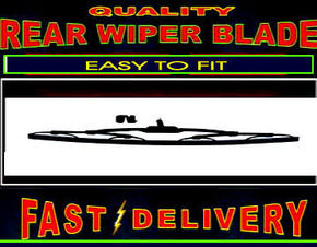 Bmw 3 Series Estate 318 320 323 E30 Rear Wiper Blade Back Windscreen Wiper 1986-1994