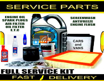 406 1.9 Turbo Diesel Oil,Fuel,Air,& Pollen Filter ServIce Kit 
