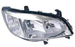 Vauxhall Zafira Headlight Unit Driver's Side Headlamp Unit 1999-2005