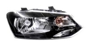 Volkswagen Polo Headlight Unit Driver's Side Headlamp Unit 2009-2014
