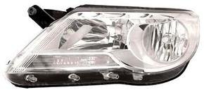 Volkswagen Tiguan Headlight Unit Passenger's Side Headlamp Unit 2008-2011