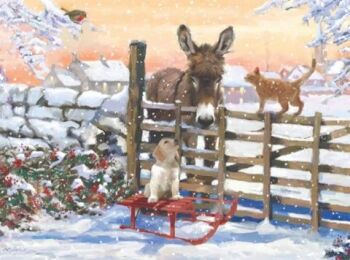 Gallop off to the Brooke to see their range of Christmas cards.
