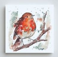 The World Land Trust has a number of Christmas cards, including this delightful robin