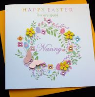 Easter Garland Card 