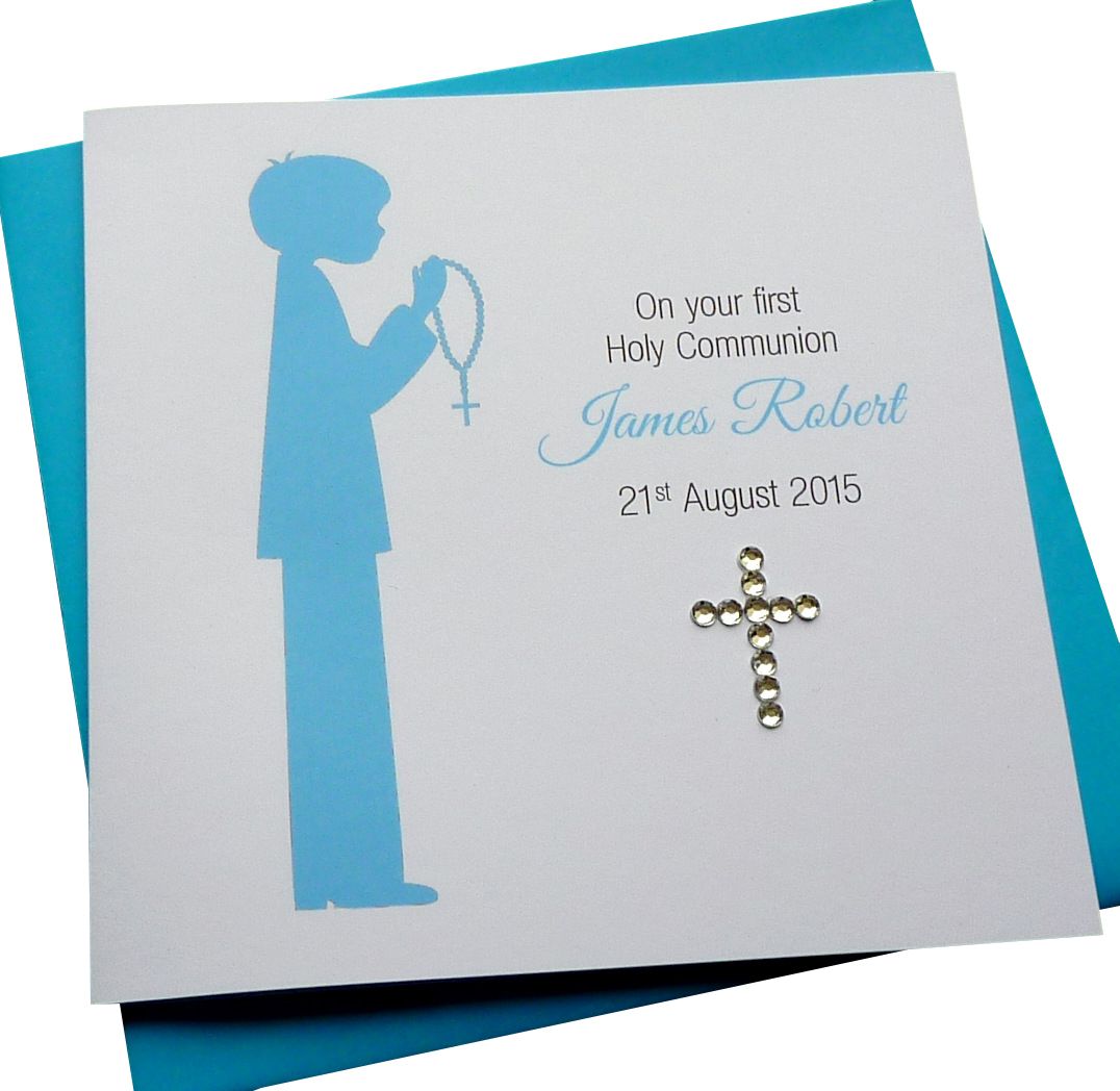 1st Holy Communion / Confirmation Card - Girls or Boys