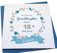 floral age birthday card- any age