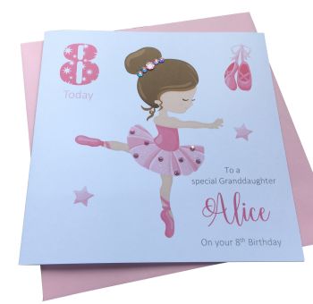 Ballerina Birthday Card (2)