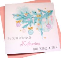  Pastel Christmas Card