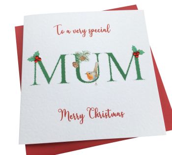 ' Mum ' Christmas Card
