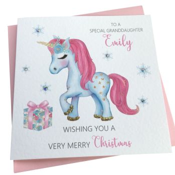  Christmas Unicorn Card (1)