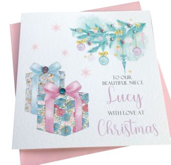  Christmas Gifts Under The Tree Card