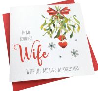 Mistletoe Card (wife)
