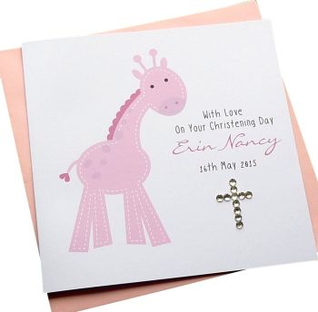 Giraffe Design Card 