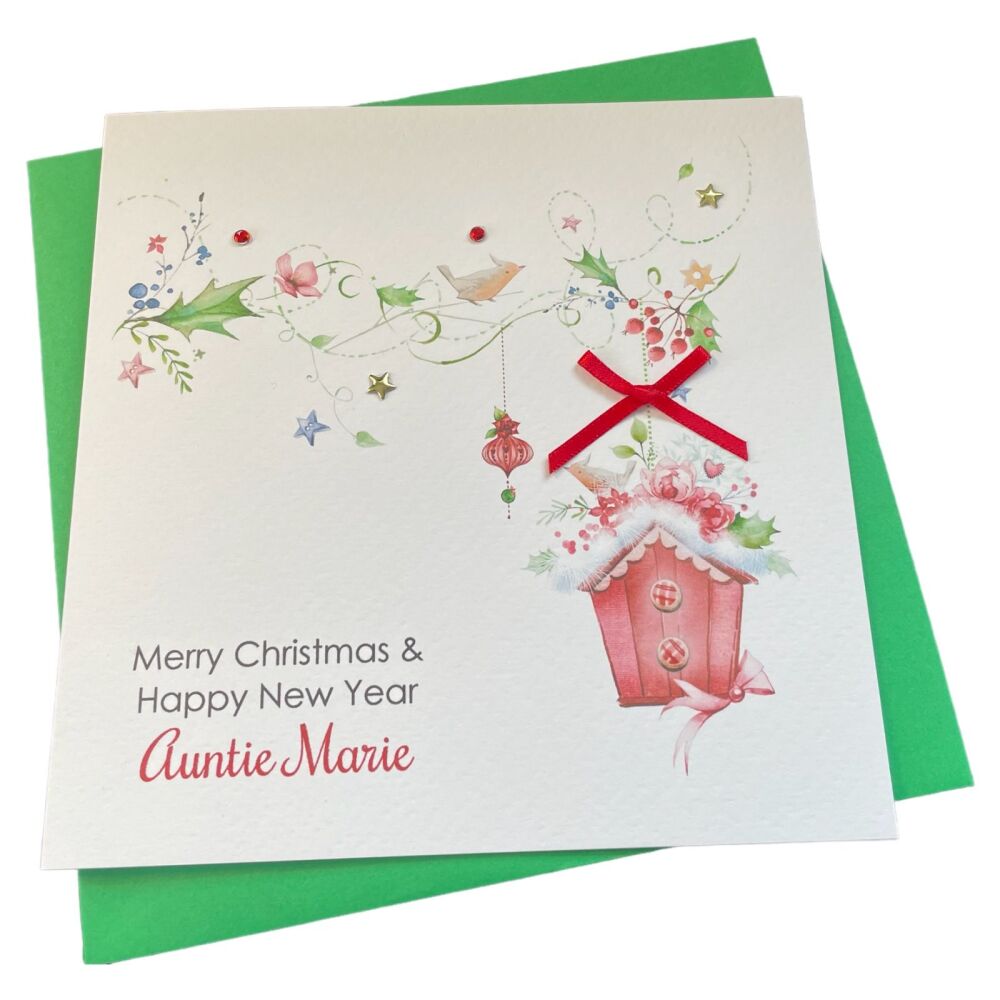 Christmas Name 'Letter'  Card